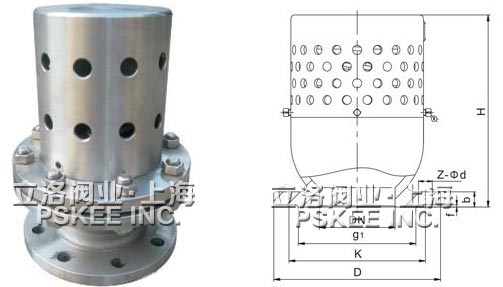 真空真空负压安全阀尺寸图