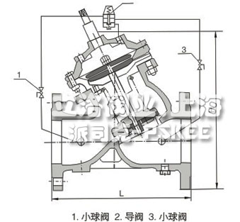 安全泄压阀主要结构图