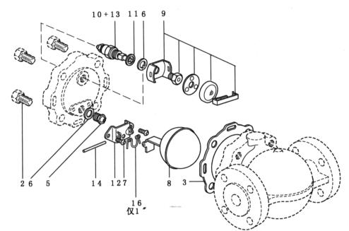 疏水阀零部件图