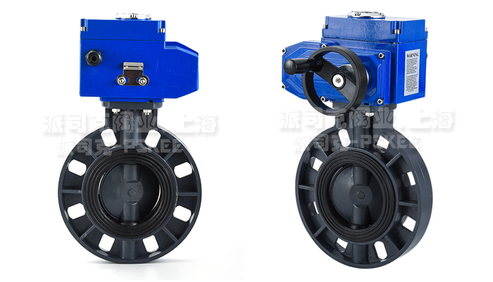 电动塑料蝶阀图片