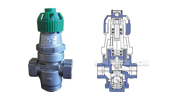 内螺纹减压阀结构图