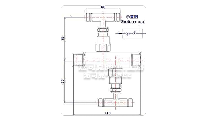 内外丝二阀组结构图